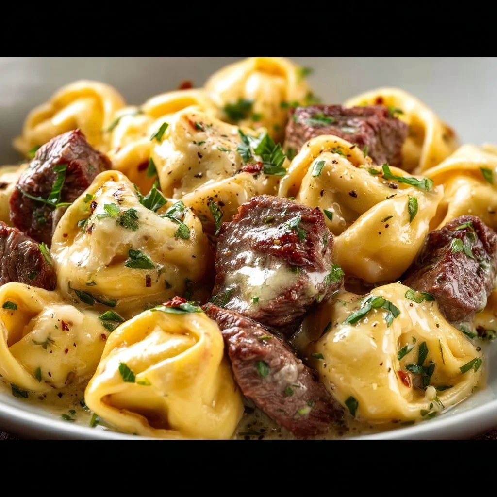 Garlic Steak Tortellini