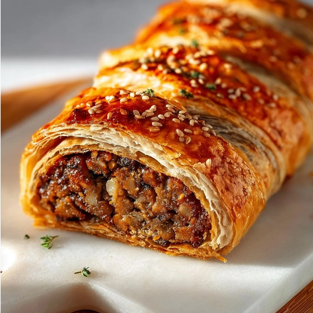Giant Vegan Sausage Roll