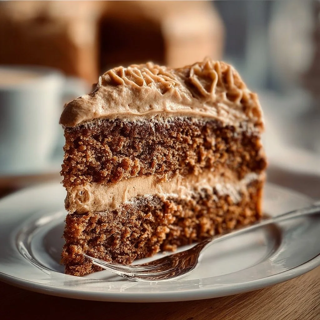 Gingerbread Cake with Cinnamon Molasses Frosting