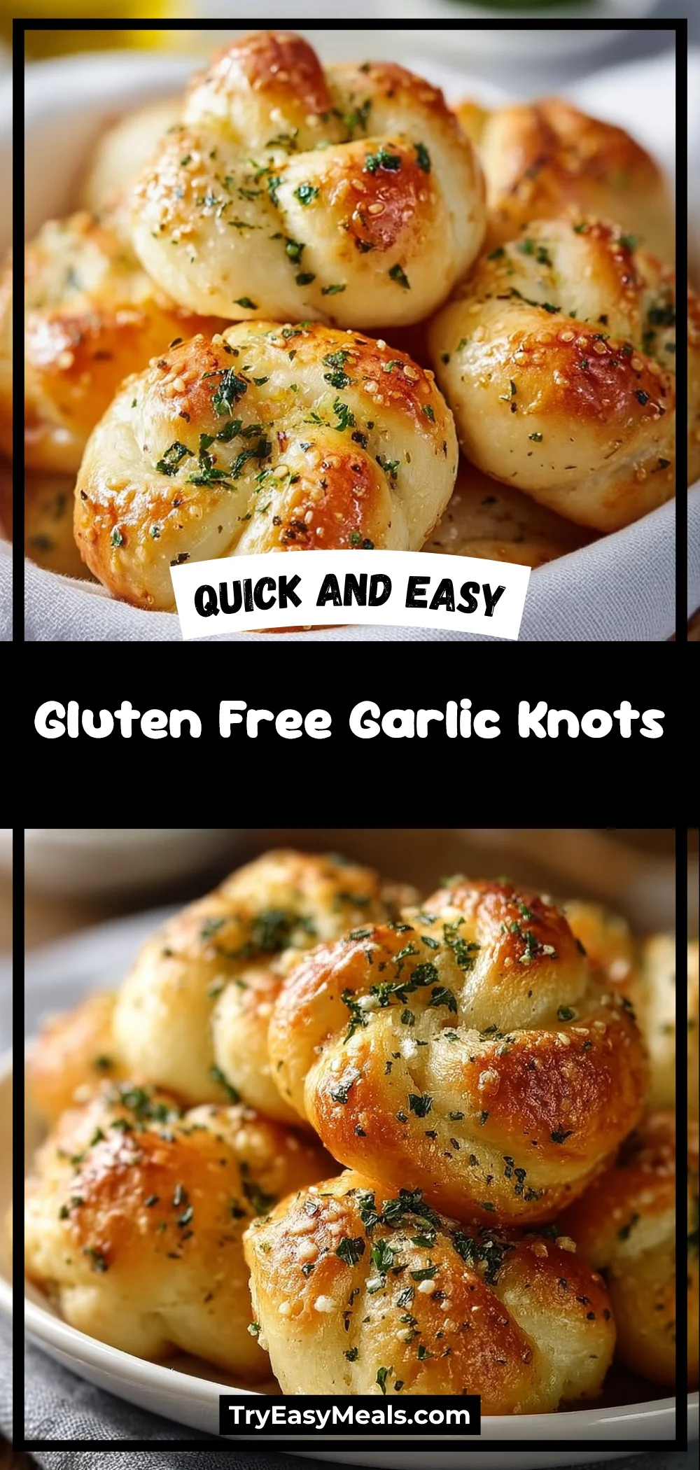 Gluten Free Garlic Knots