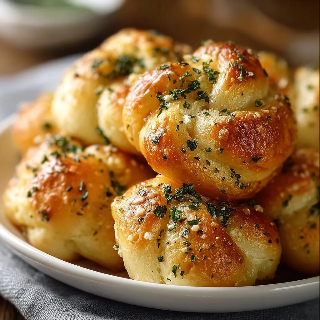 Gluten Free Garlic Knots