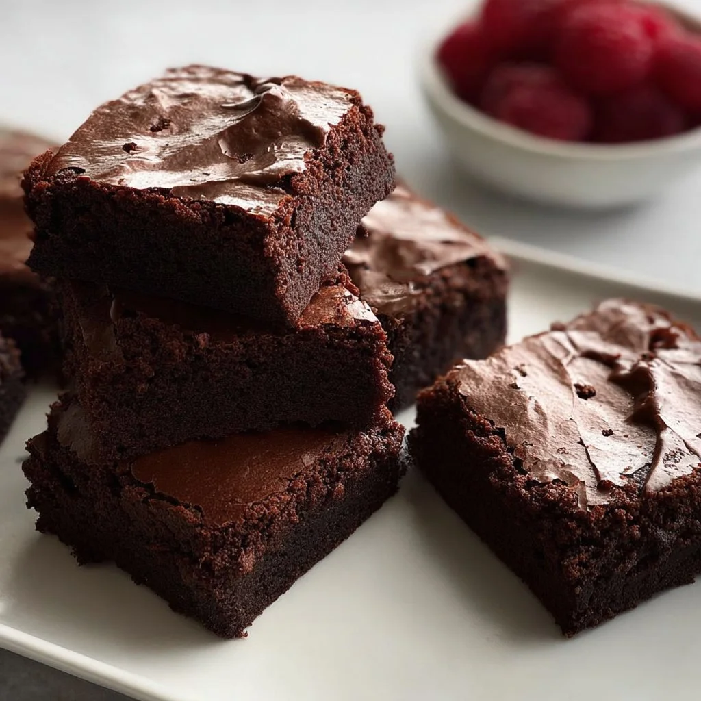 Greek Yogurt Brownies Recipe