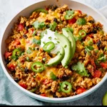 high protein high fiber vegetarian taco skillet 2026 03 28 164034
