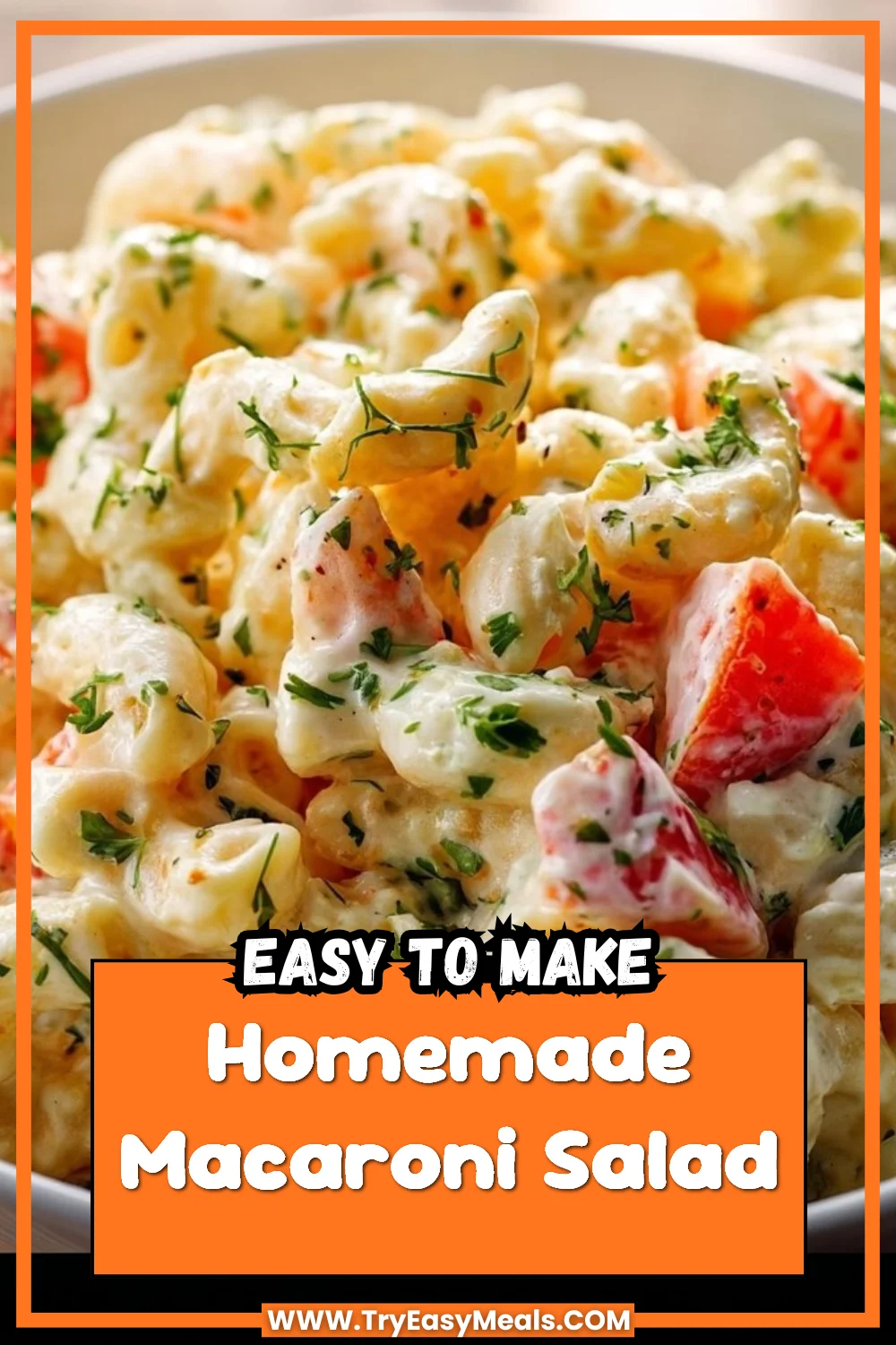 Homemade Macaroni Salad