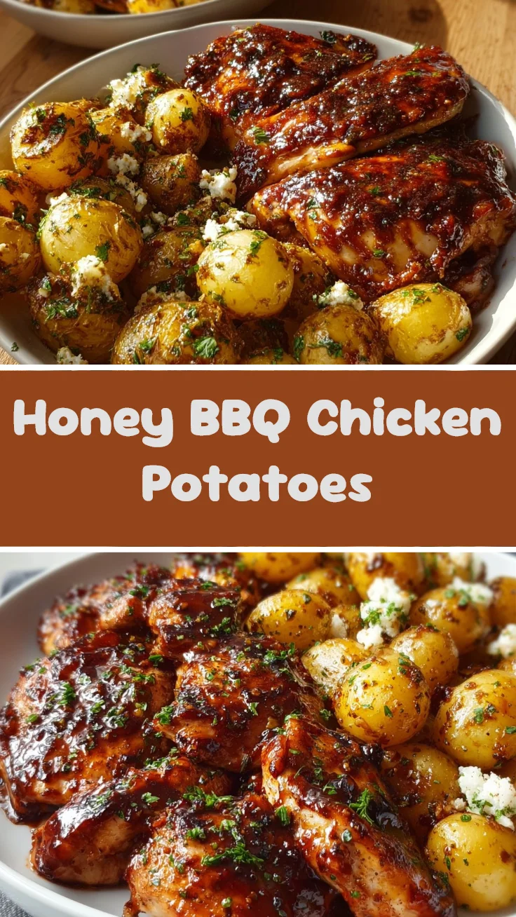 Honey BBQ Chicken Potatoes