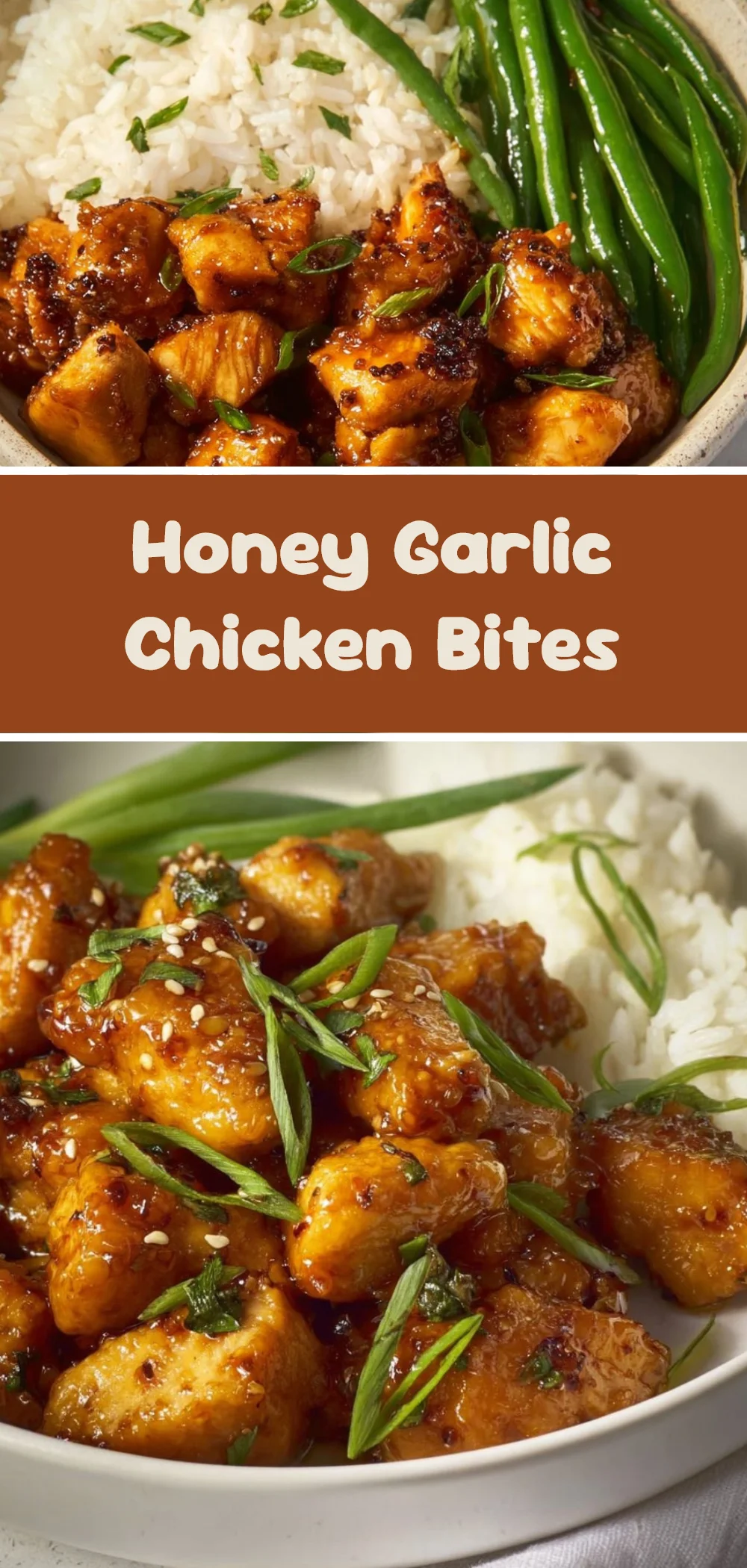 Honey Garlic Chicken Bites