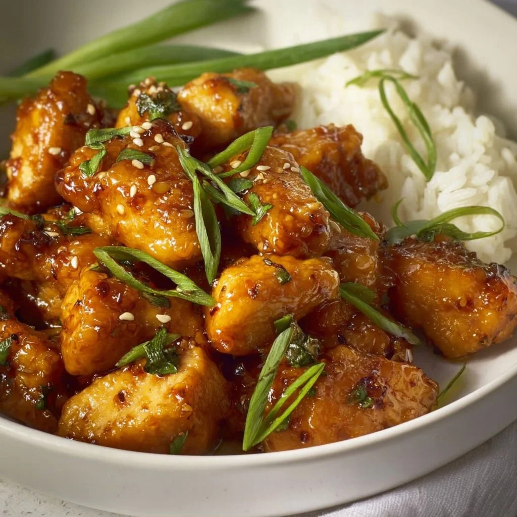 10-Minute Honey Garlic Chicken Bites Recipe