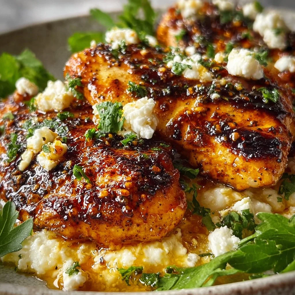 Hot Honey Feta Chicken