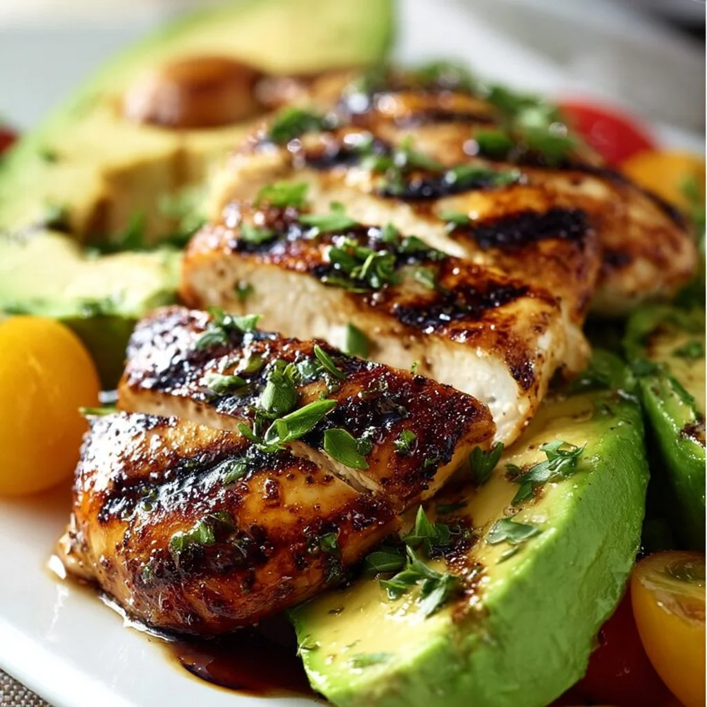 Juicy Grilled California Avocado Chicken