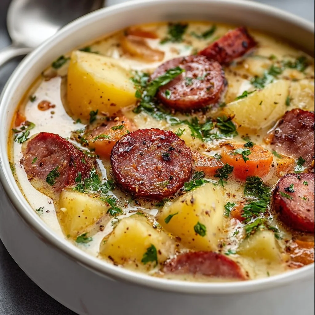 Kielbasa Potato Soup