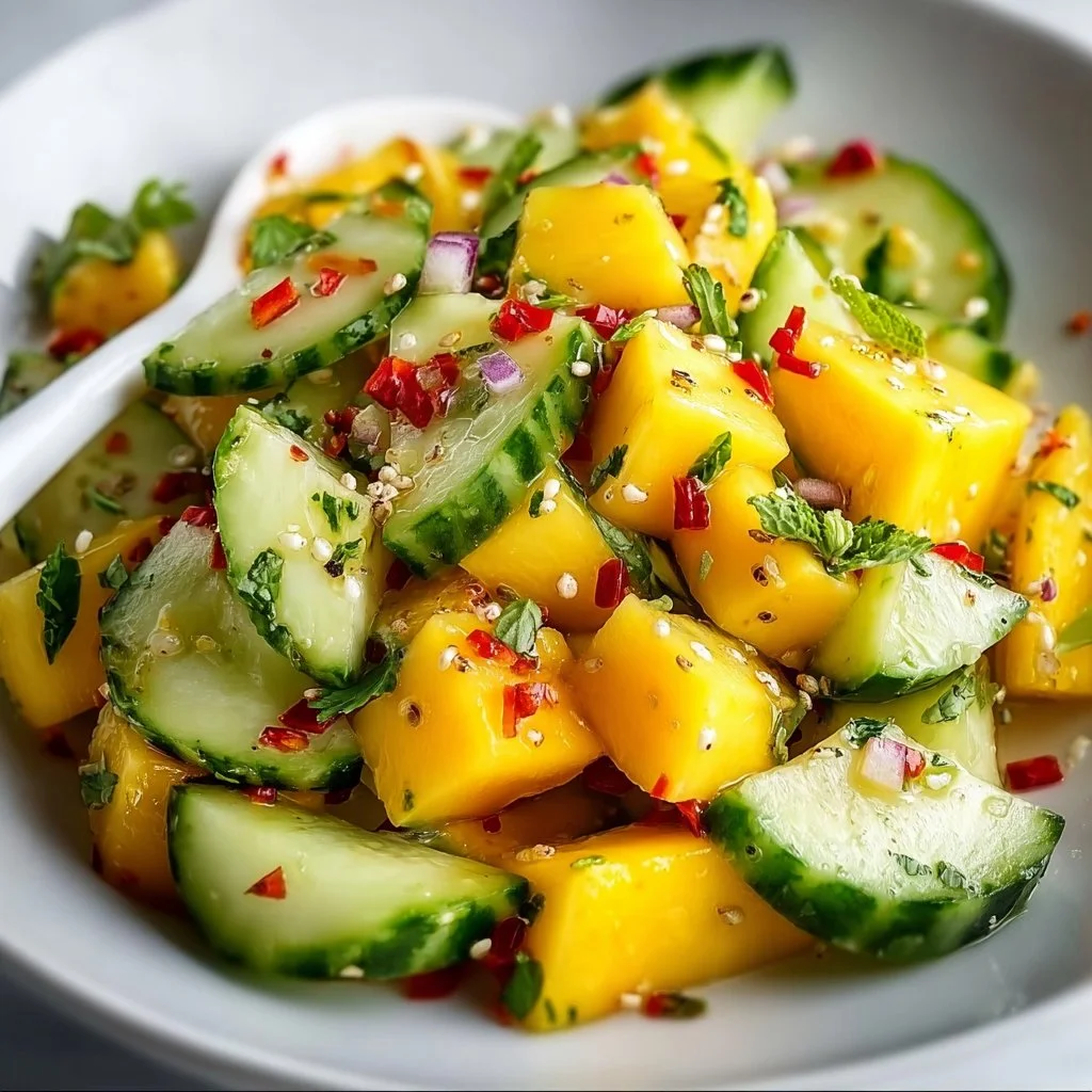 Mango Cucumber Salad with Chili Lime for Bright Summer Days