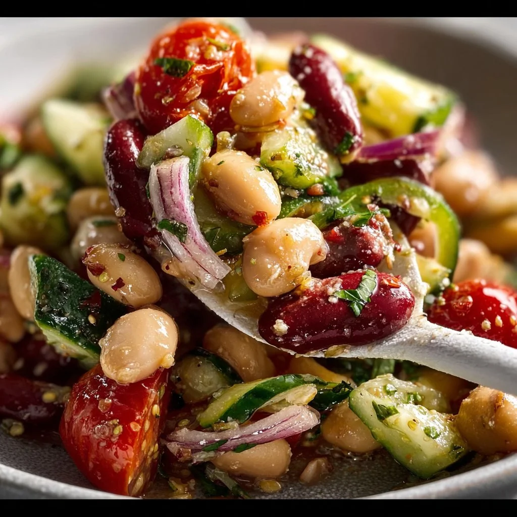 Mediterranean 3 Bean Salad