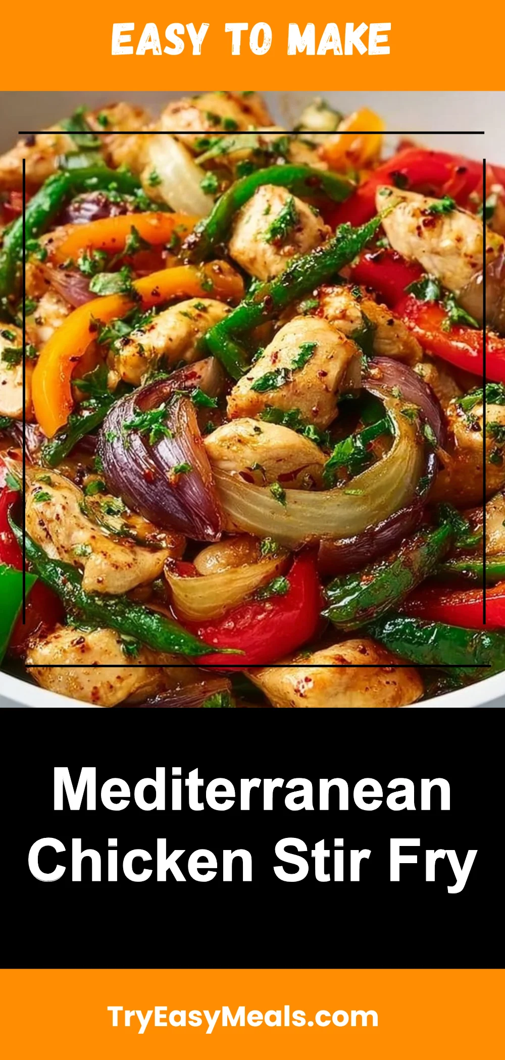 Mediterranean Chicken Stir Fry