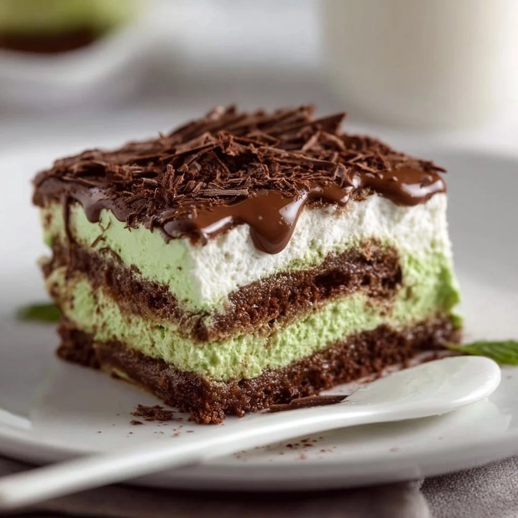 Mint Chocolate Lasagna