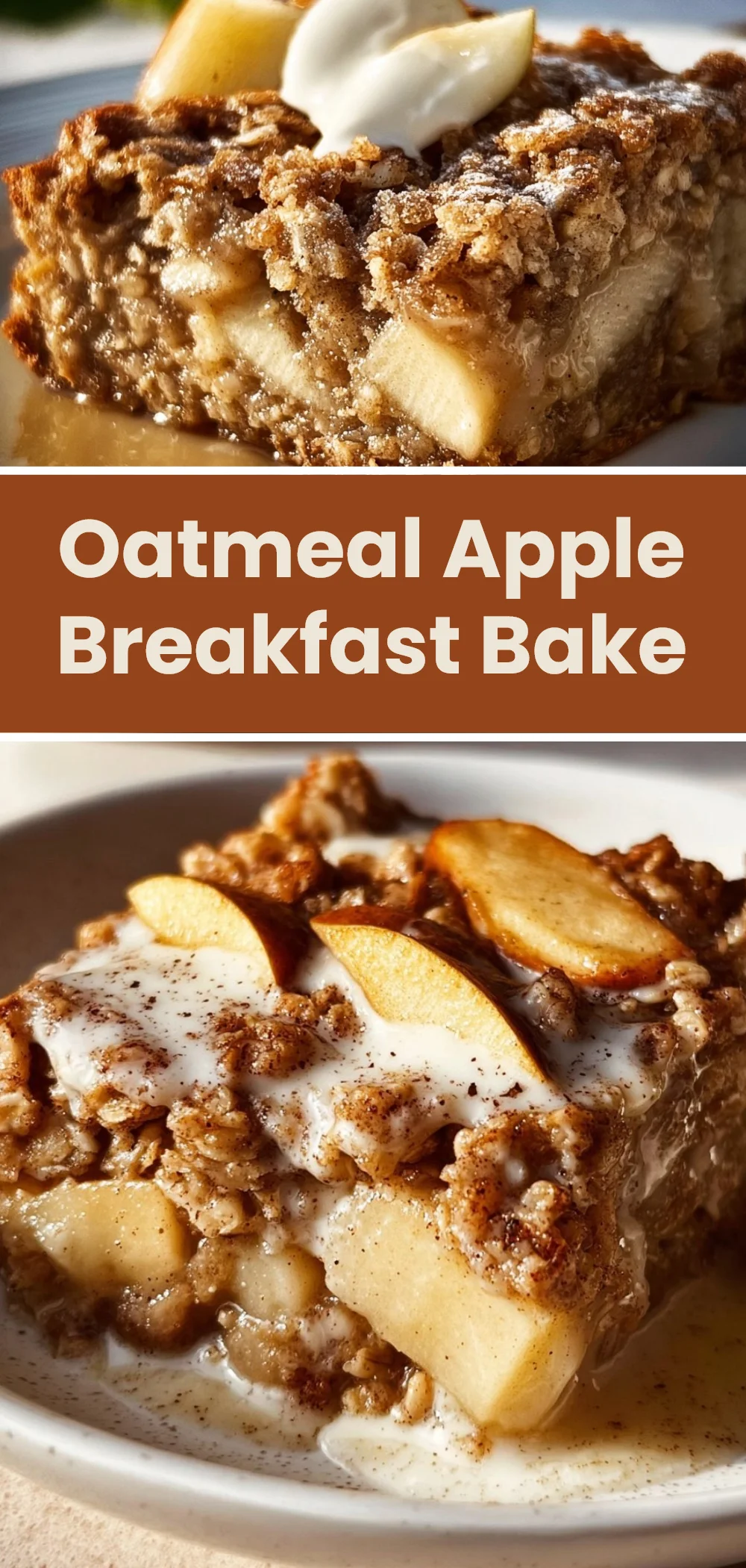 Oatmeal Apple Breakfast Bake