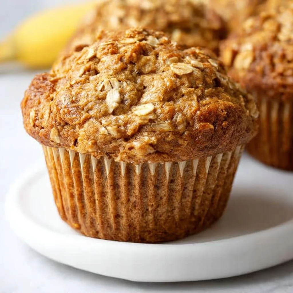 Oatmeal Banana Muffins Recipe