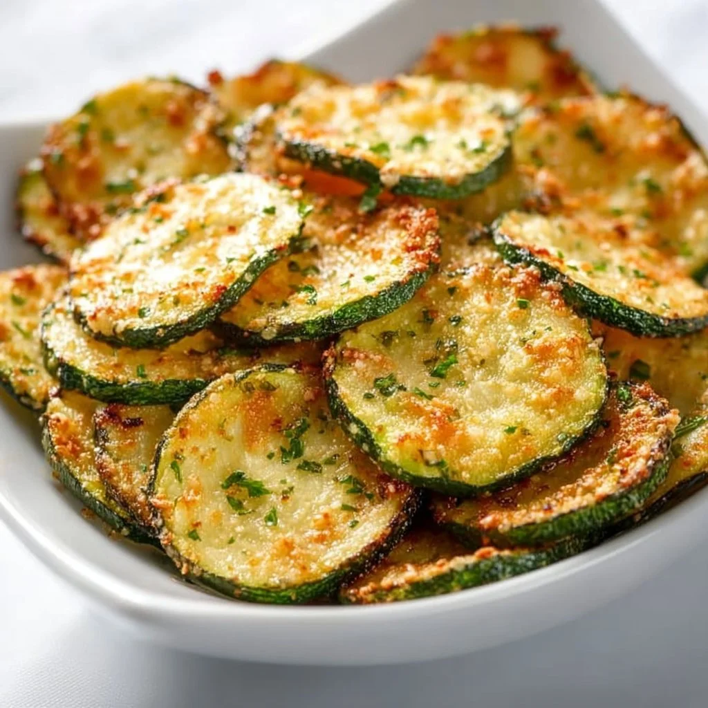 Oven-Baked Zucchini Chips