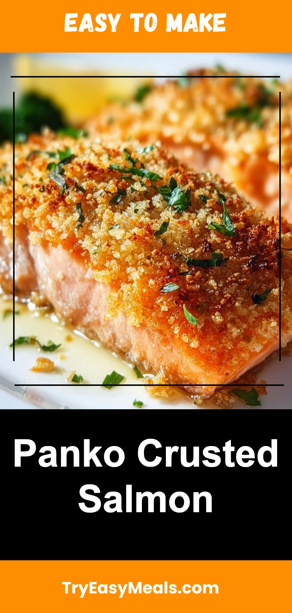 Panko Crusted Salmon