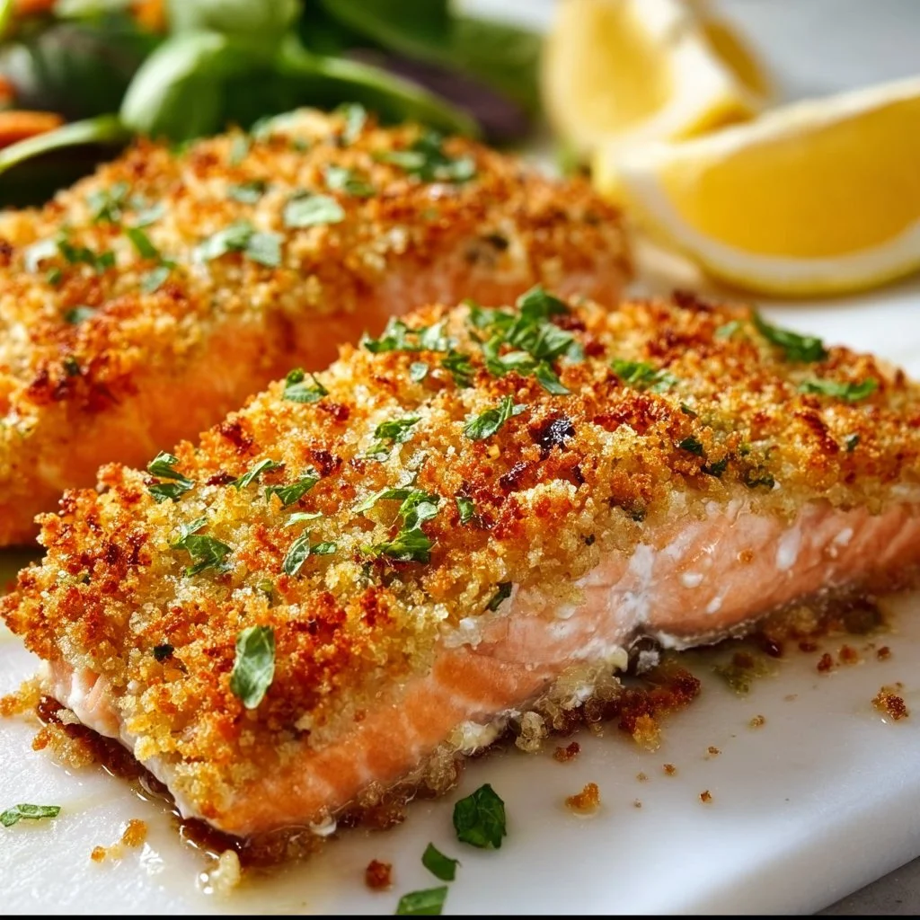 Panko Crusted Salmon