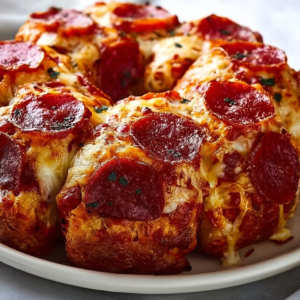 Pepperoni Pizza Monkey Bread