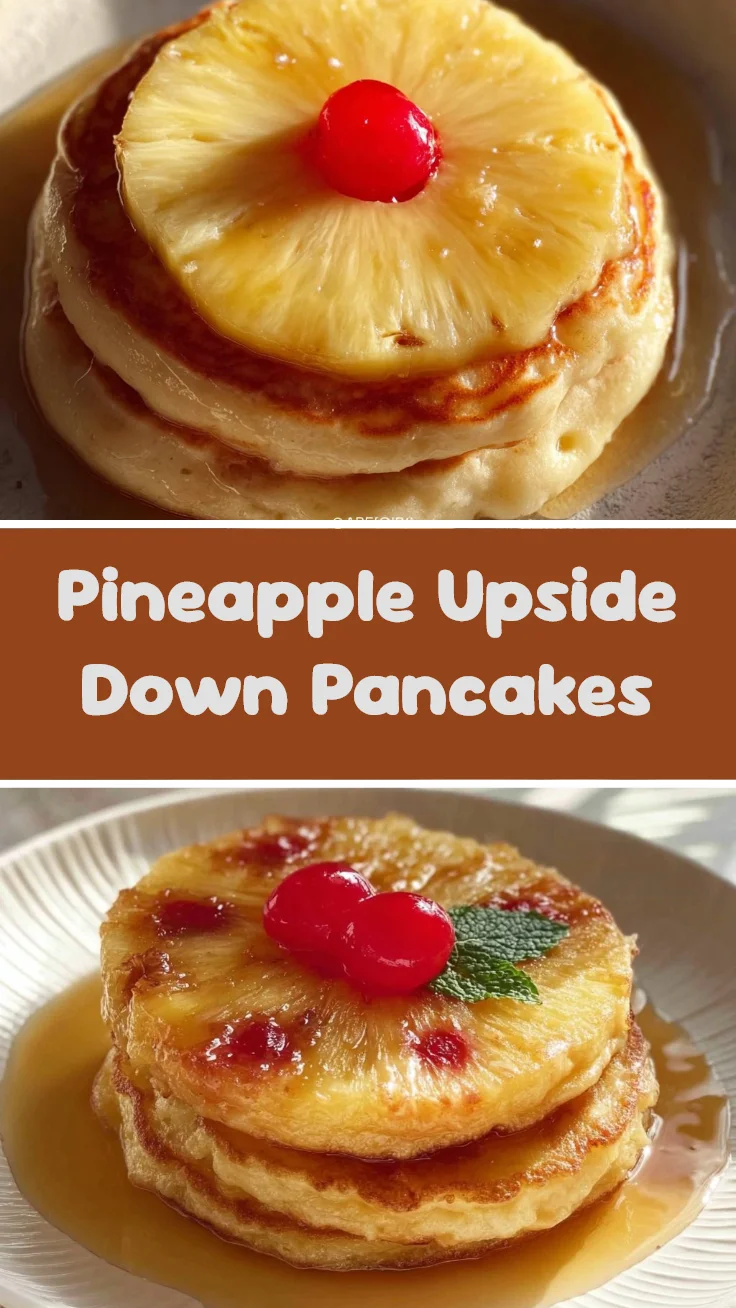 Pineapple Upside Down Pancakes
