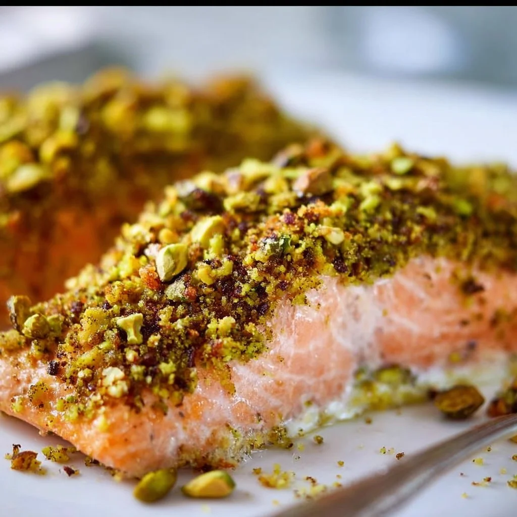 Pistachio Crusted Salmon
