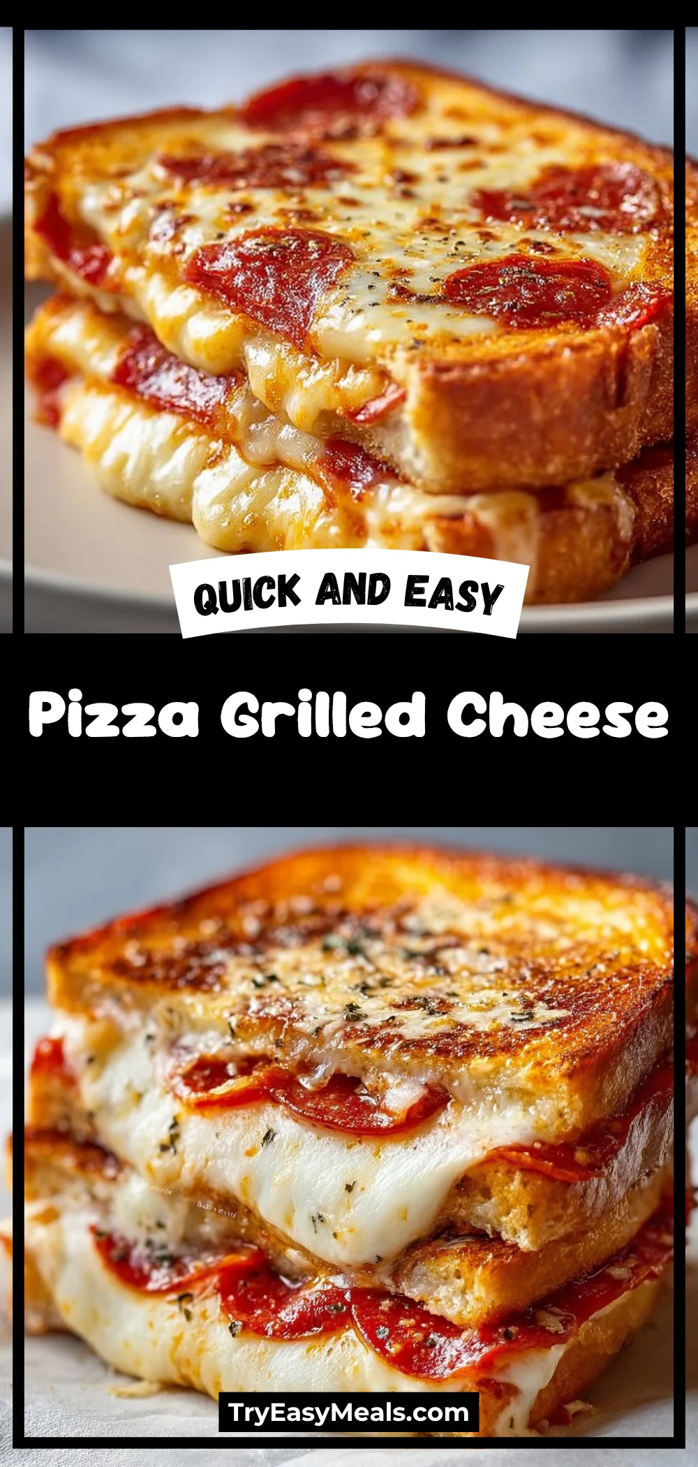 Pizza Grilled Cheese