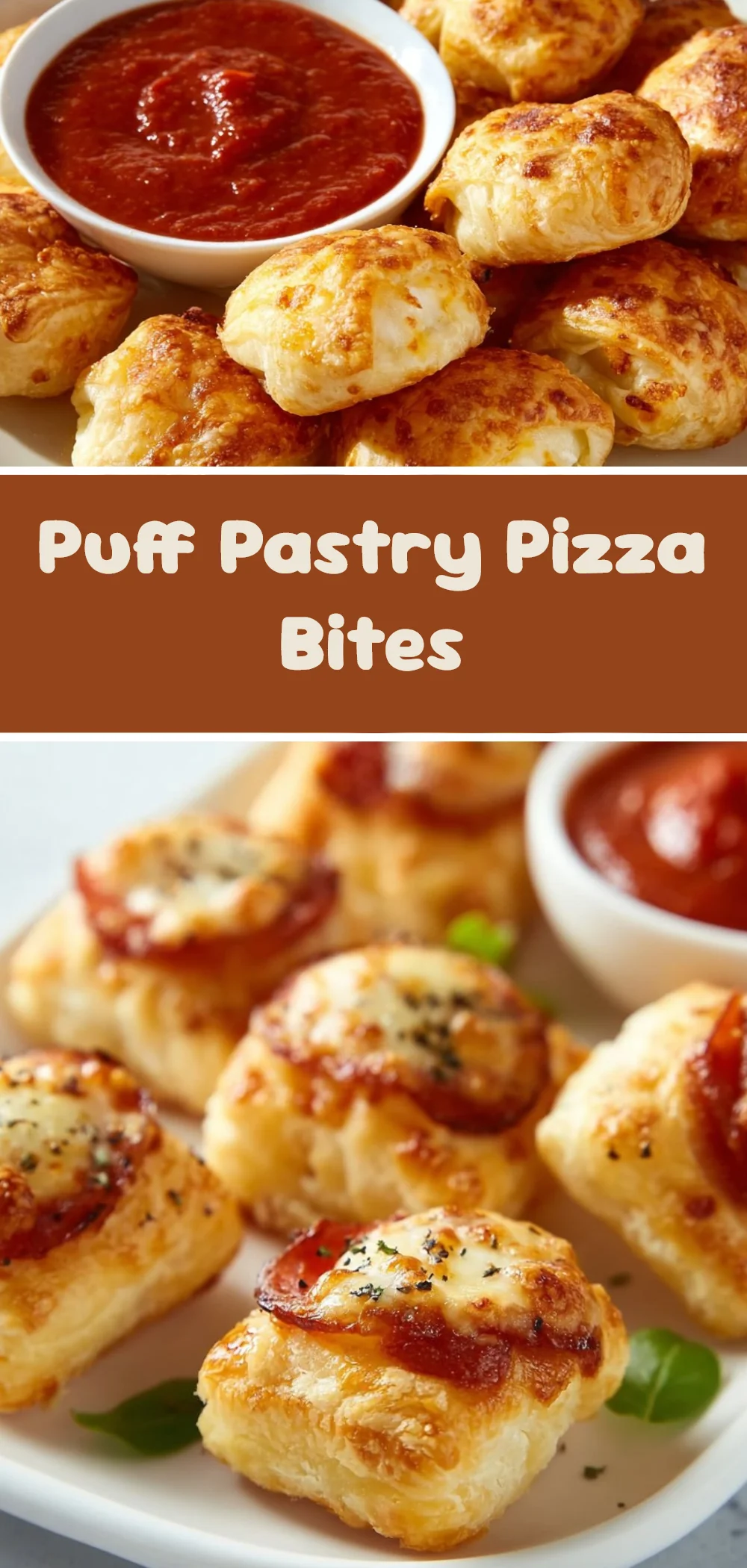 Puff Pastry Pizza Bites
