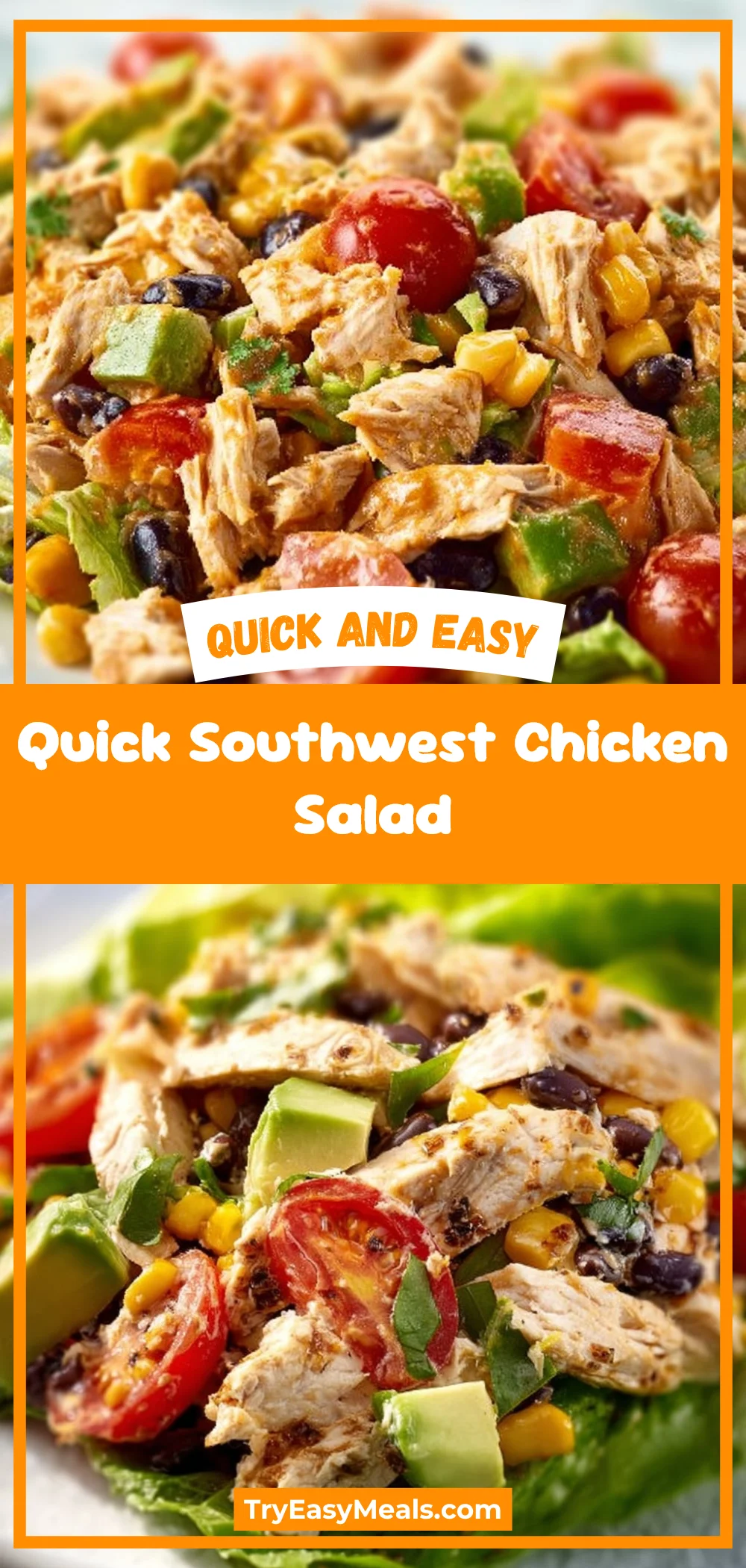 Quick Southwest Chicken Salad
