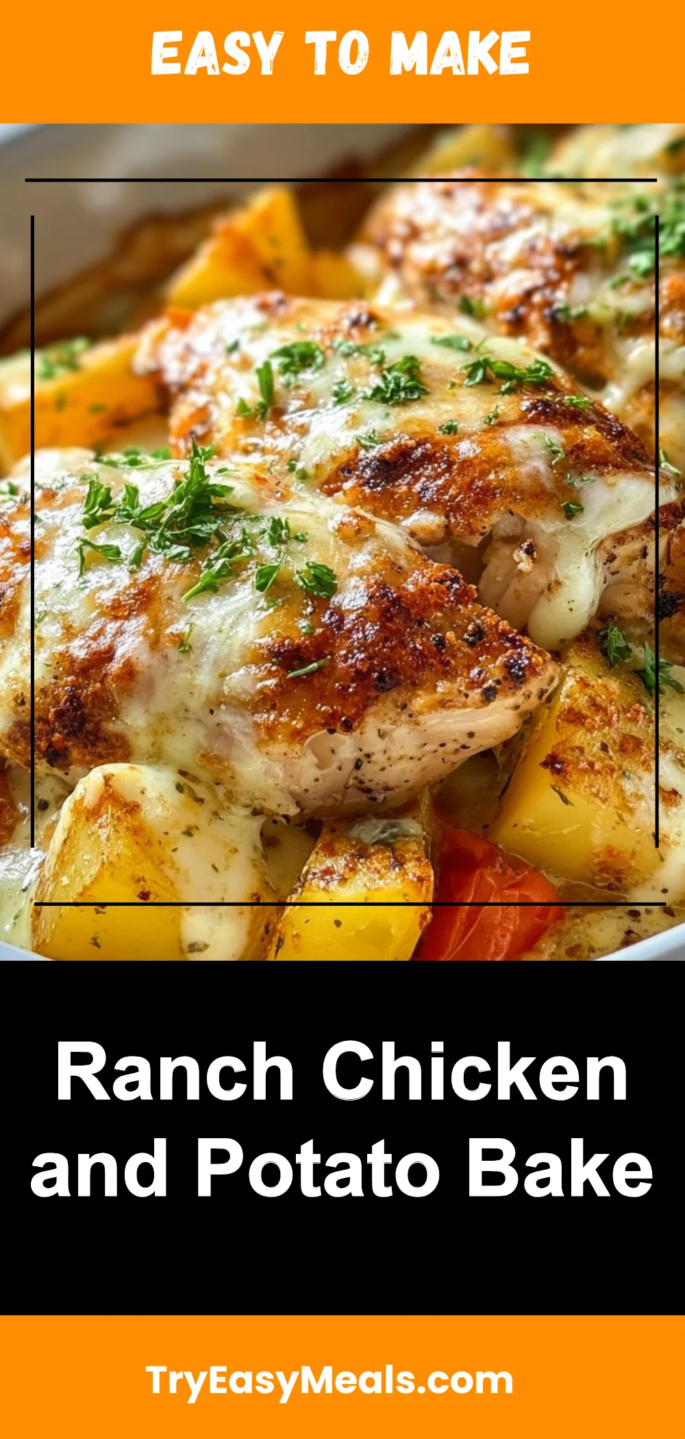 Ranch Chicken and Potato Bake