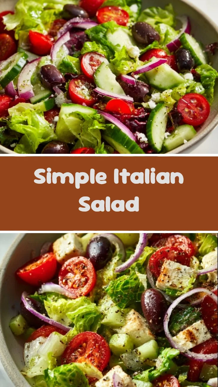 Simple Italian Salad