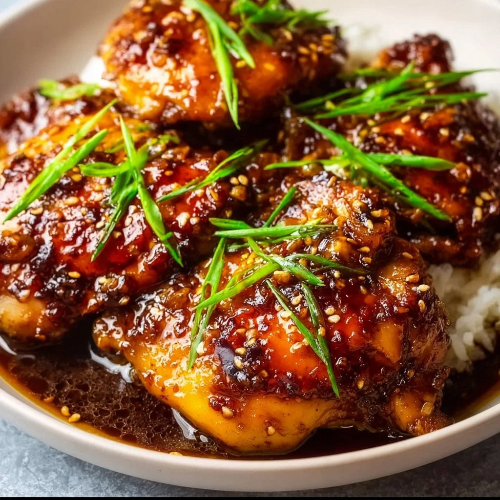 Slow Cooker Honey Garlic Chicken