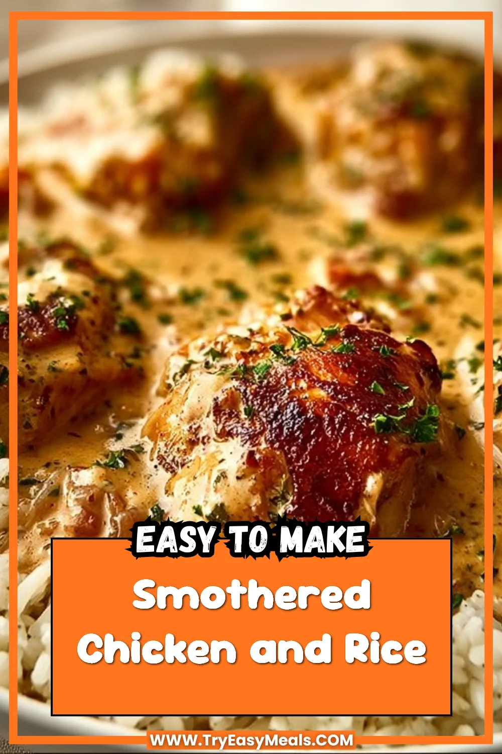 Smothered Chicken and Rice