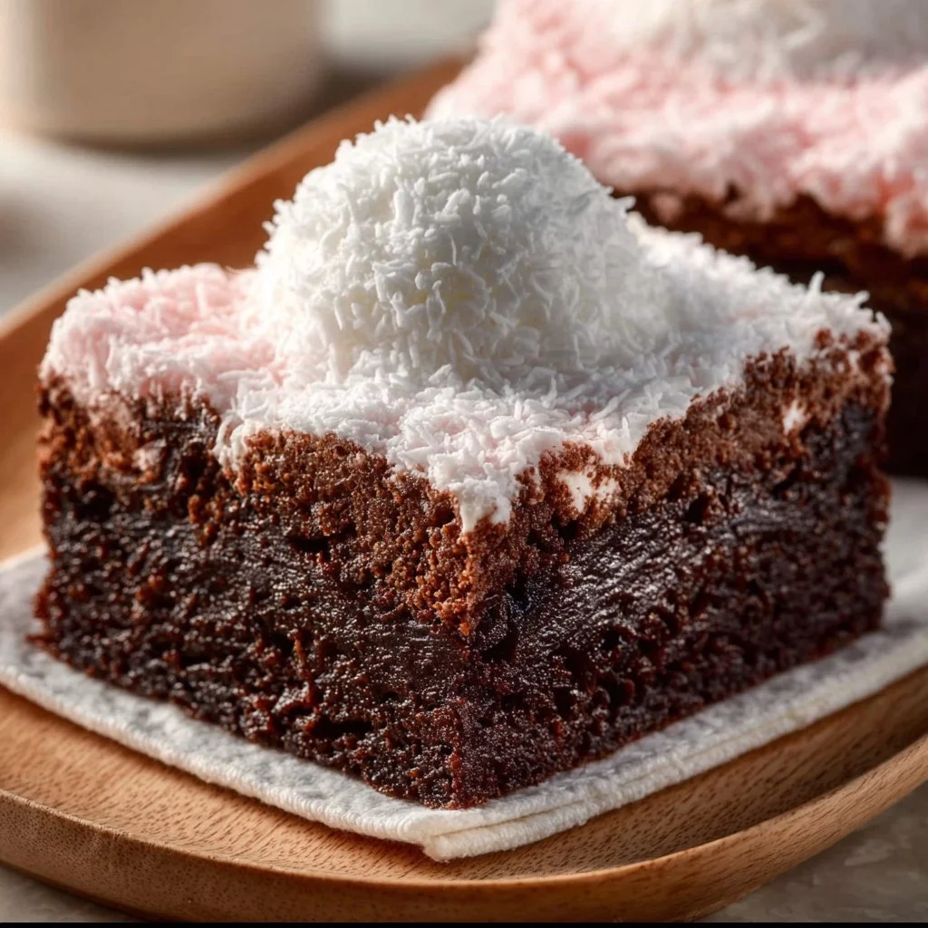 Sno Ball Brownies Recipe