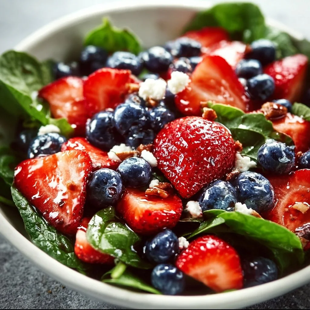 Strawberry Blueberry Salad