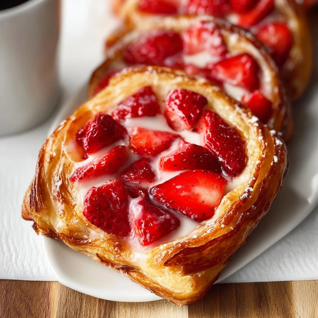 Strawberry Danish