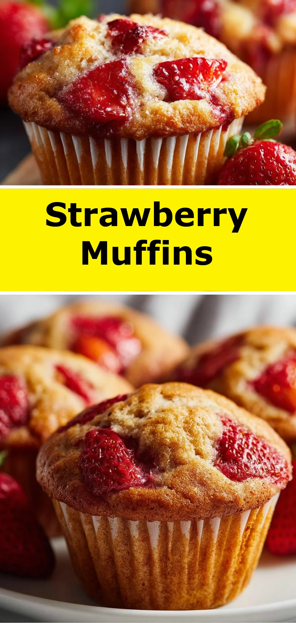 Strawberry Muffins
