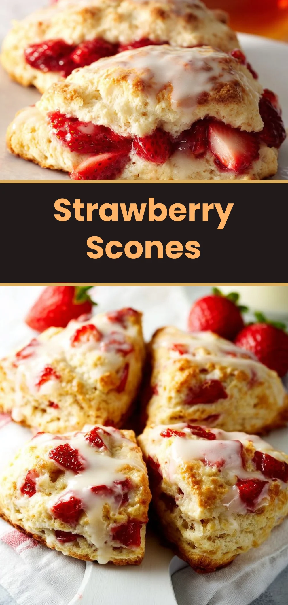 Strawberry Scones