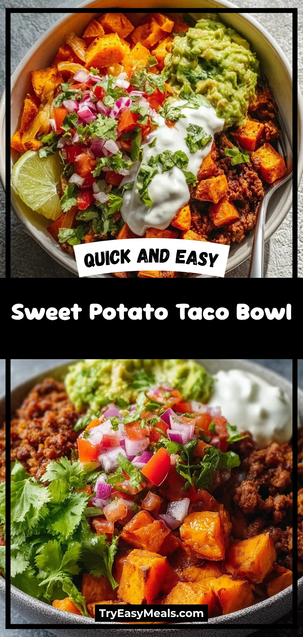 Sweet Potato Taco Bowl