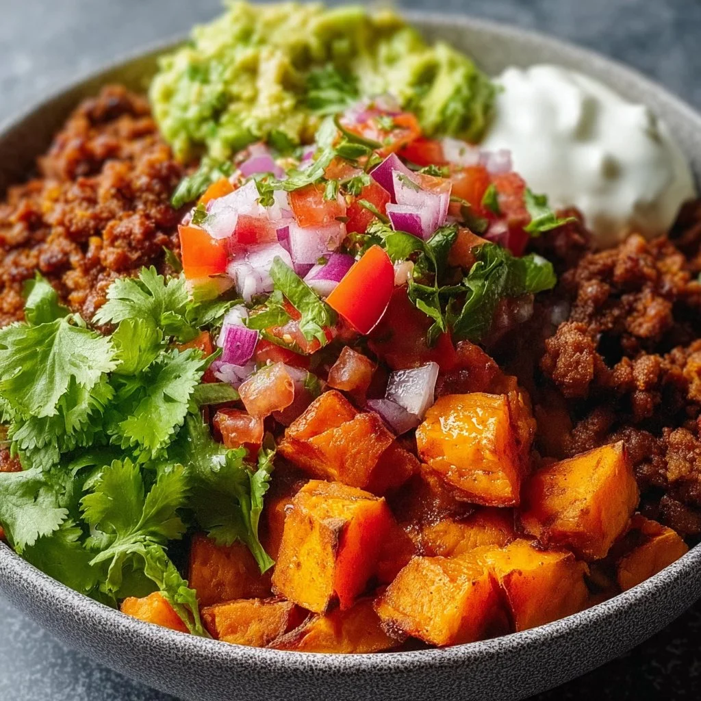 Sweet Potato Taco Bowl: Colorful Comfort Food Made Easy