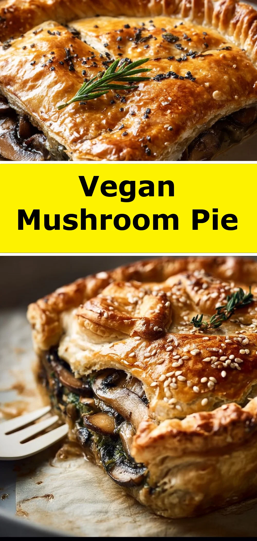 Vegan Mushroom Pie