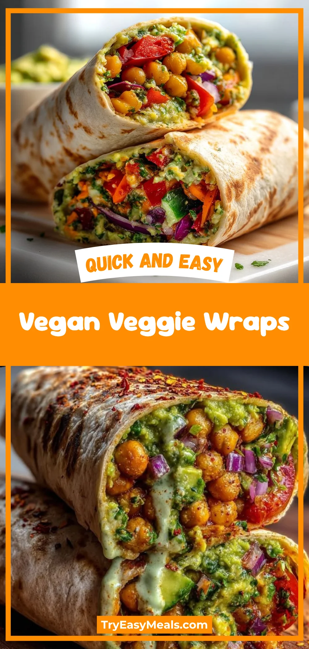 Vegan Veggie Wraps