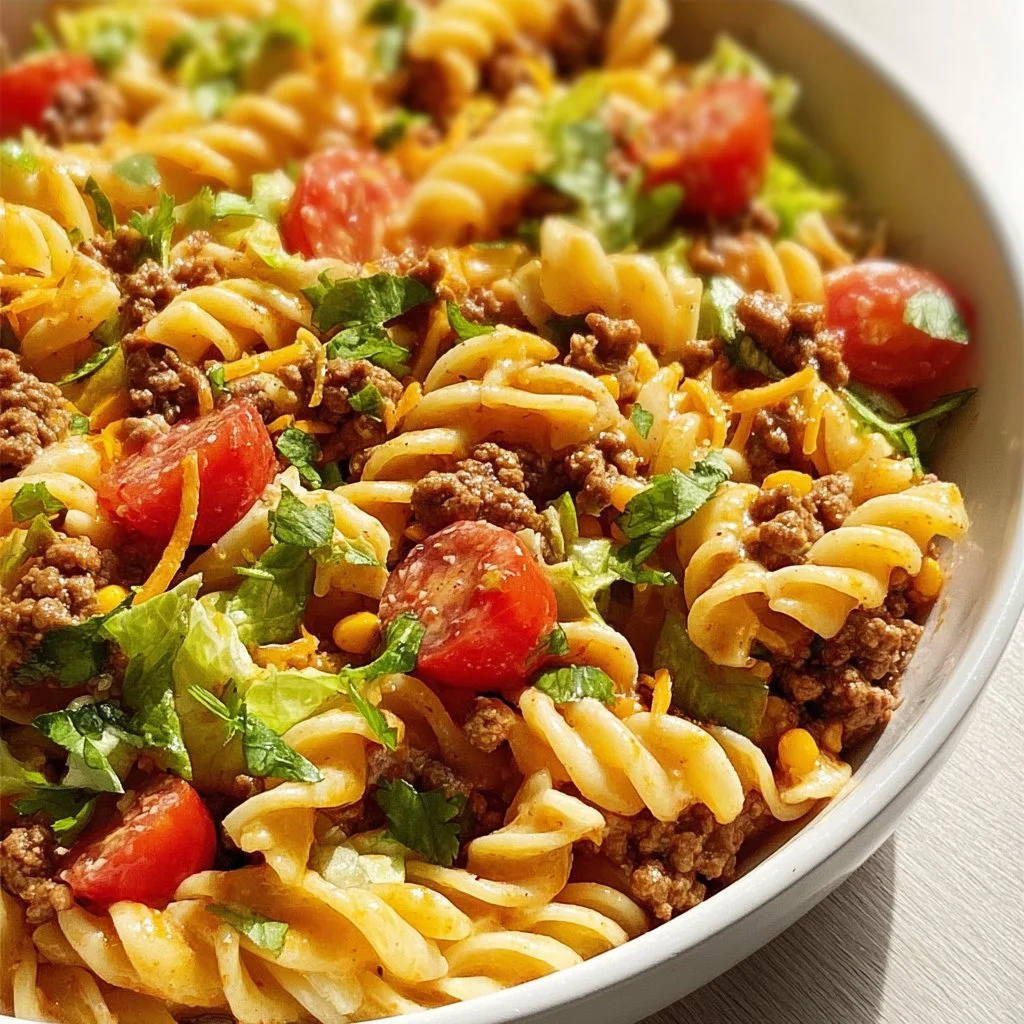 30-Minute Taco Pasta Salad