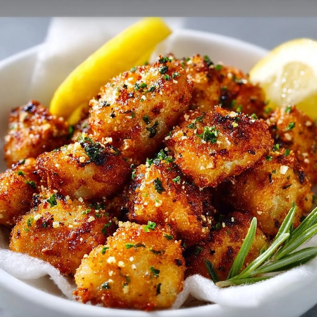 Air Fryer Lemon Chicken Bites