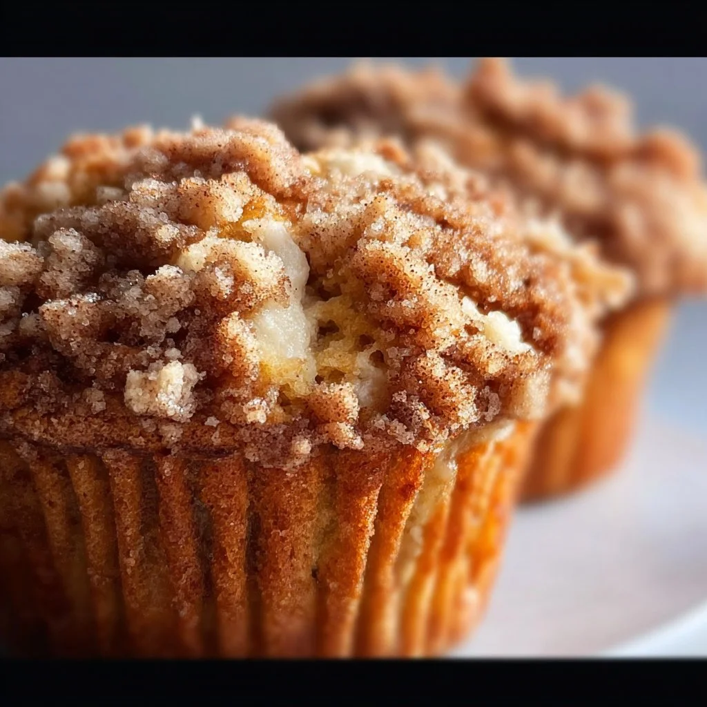Apple Cinnamon Streusel Muffins