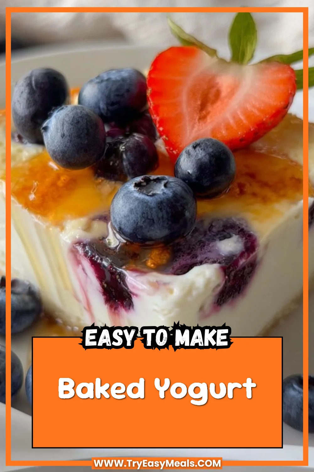 Baked Yogurt