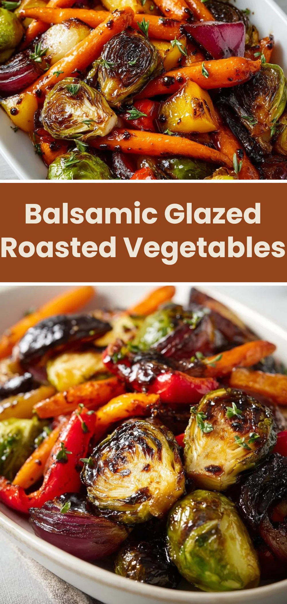Balsamic Glazed Roasted Vegetables