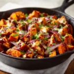 bbq chicken sweet potato skillet 2026 04 17 014951