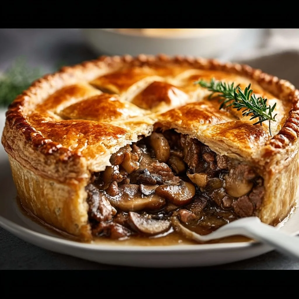 Beef and Mushroom Pie