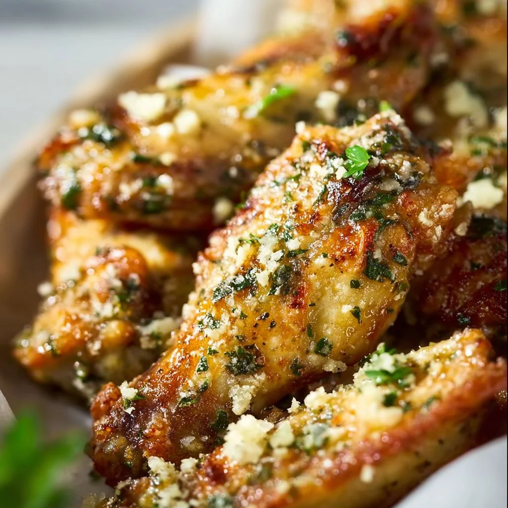 BEST Garlic Parmesan Wings